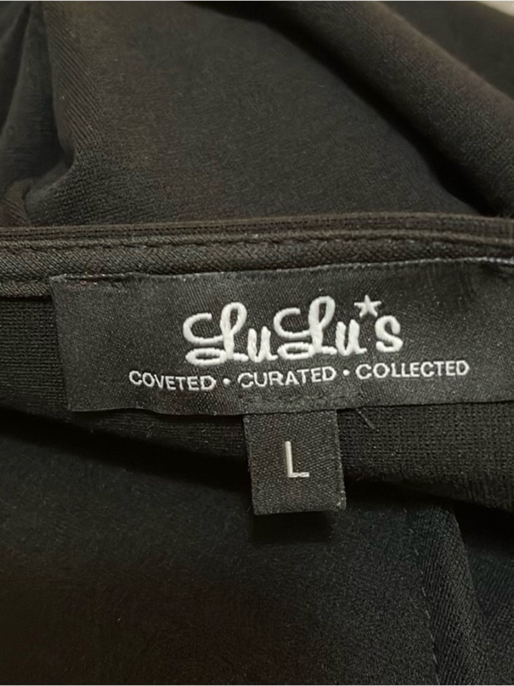 Lulu's Black Long-Sleeve Bodycon Midi Dress - Picture 2 of 5